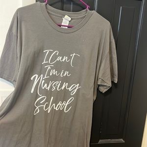 Womens nursing school tshirts